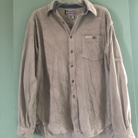 Columbia fuzzy shirt - Picture 1 of 2